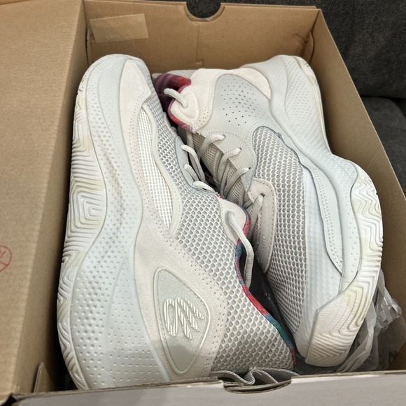 Under Armour Curry 3Z 24 SDE Men 11.5 White Basketball Athletic Shoe 3028191-114 - Picture 7 of 8